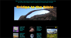 Desktop Screenshot of bridgetothebible.com